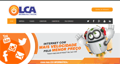 Desktop Screenshot of lcainfo.com.br